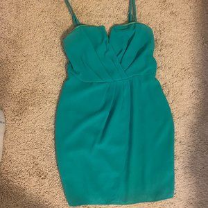 Adorable Green Mini Dress